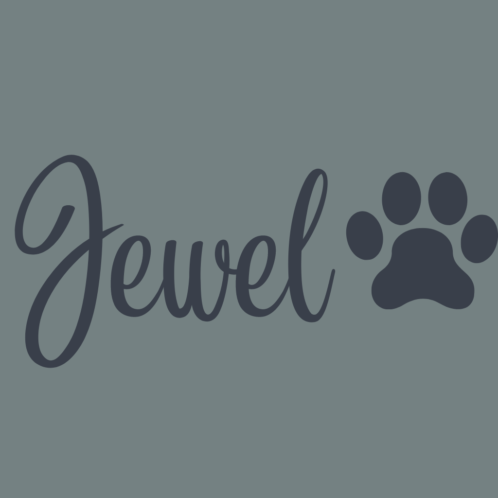 custom decals for dogs name, paws