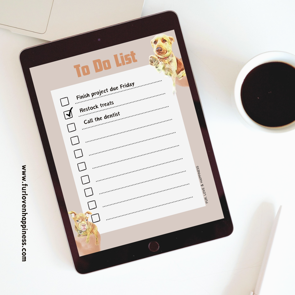 To do list -- Downloadable PDF